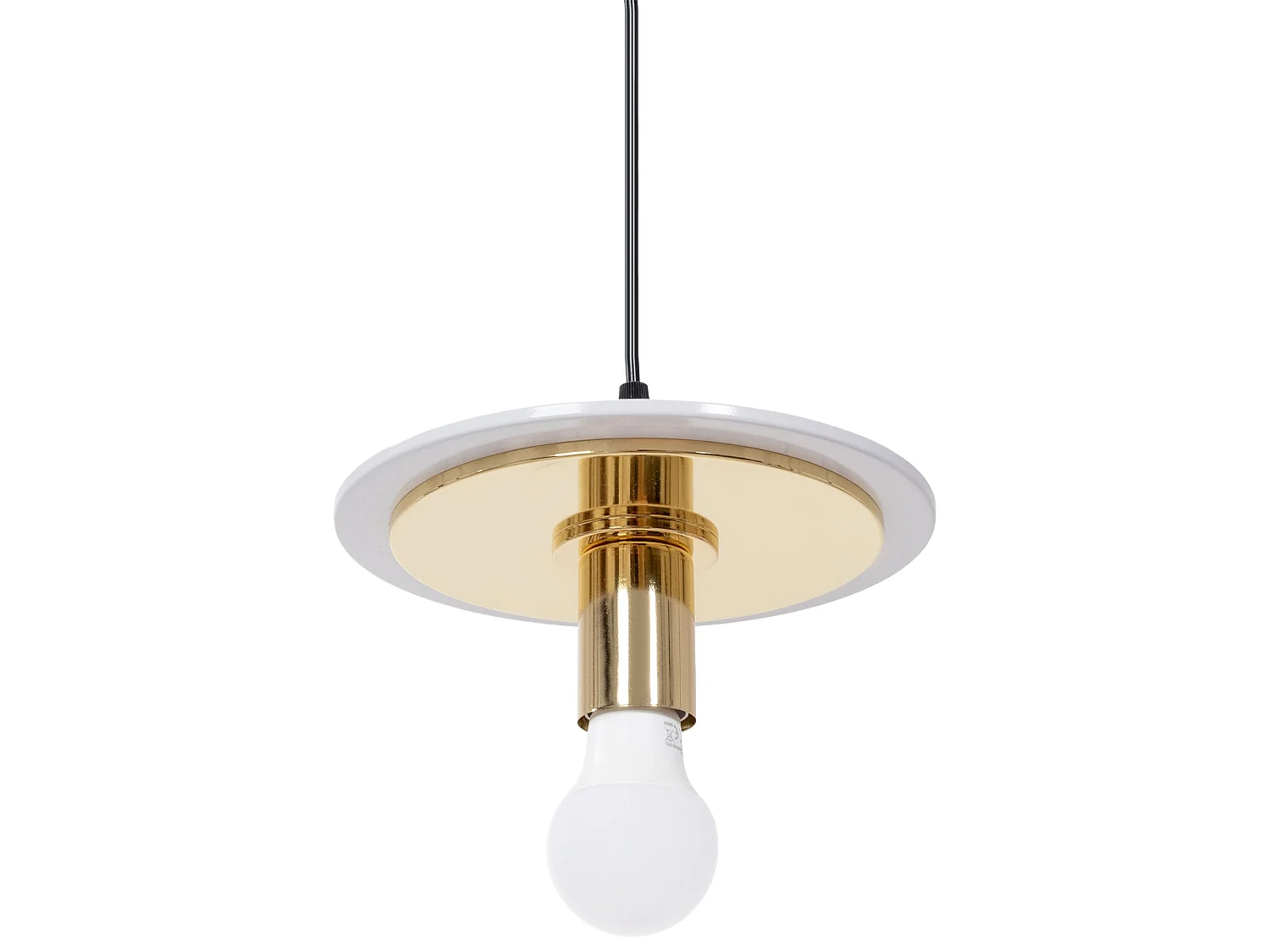 Toolight APP1213-1CP hængelampe guld 22,5X22,5X11CM