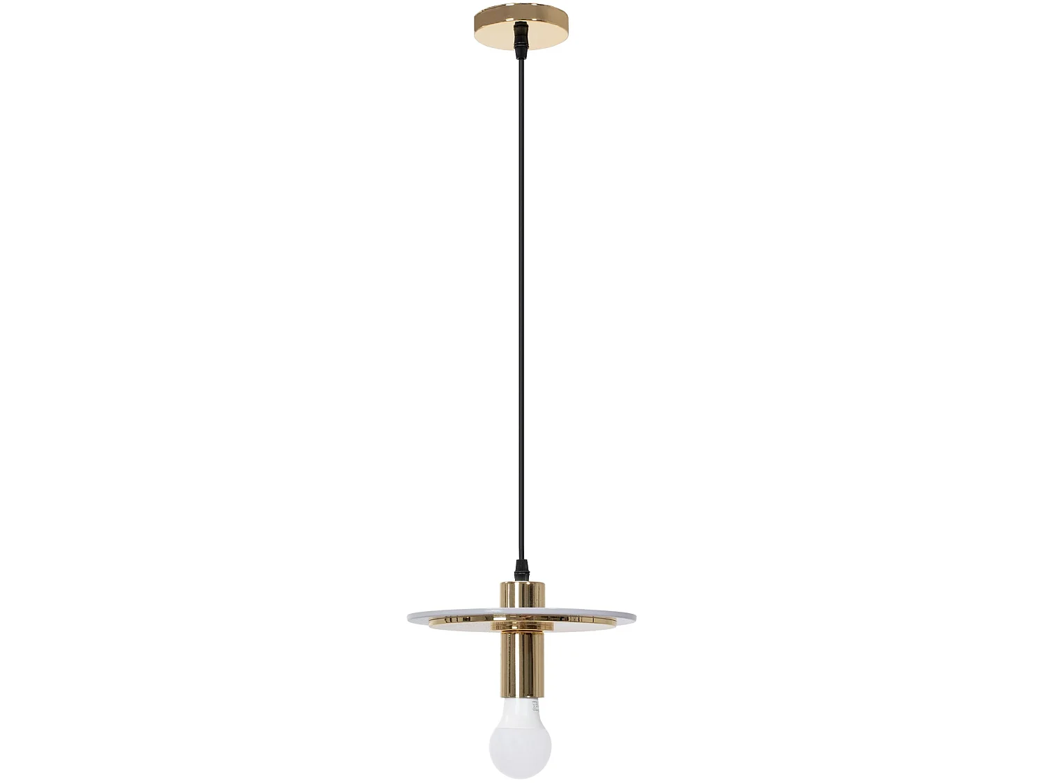 Toolight APP1213-1CP hængelampe guld 22,5X22,5X11CM