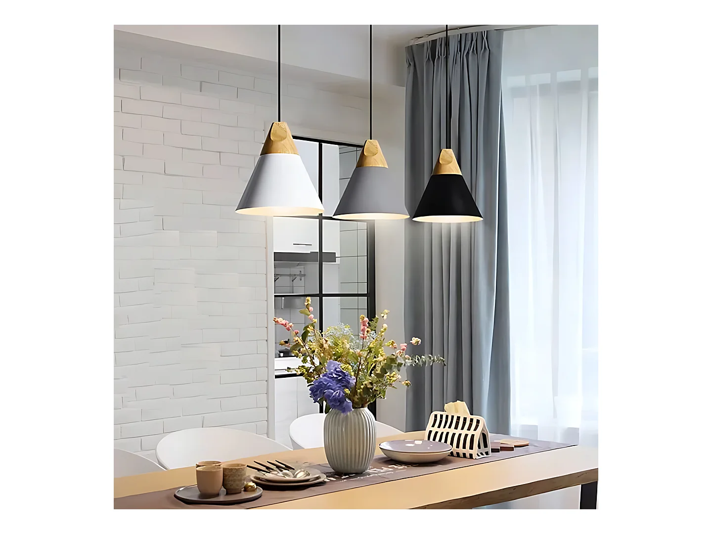Lampe Suspendue Toolight App055-1Cp Scandi A White