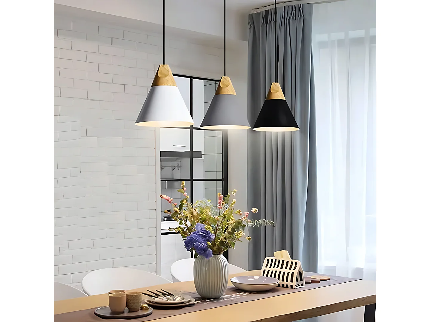 Lámpara Toolight App055-1Cp Scandi A White