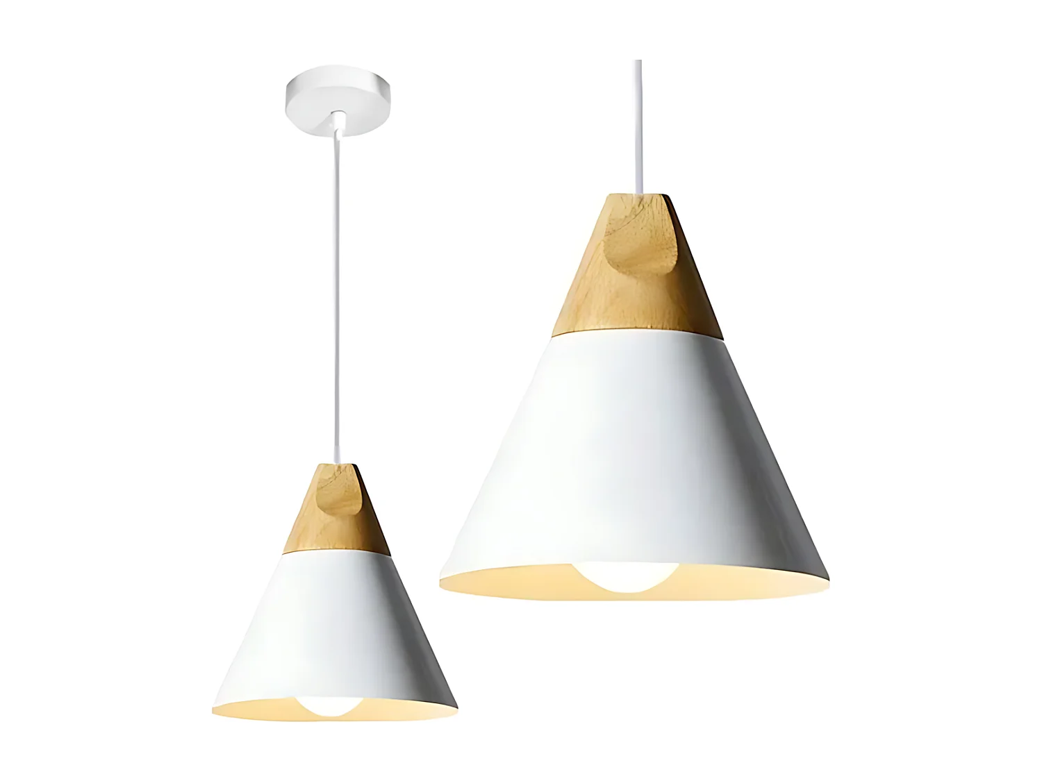 Lampe Suspendue Toolight App055-1Cp Scandi A White