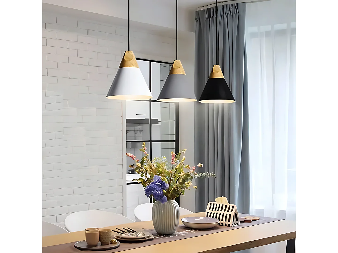 Lampe Suspendue Toolight App055-1Cp Scandi A White