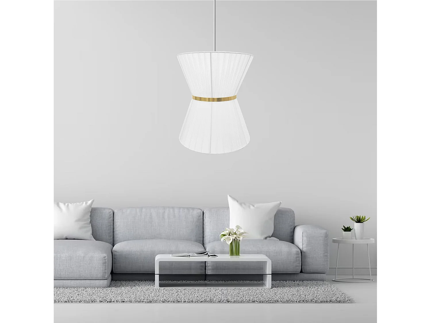 Lampe Suspendue Toolight App1504-1Cp White