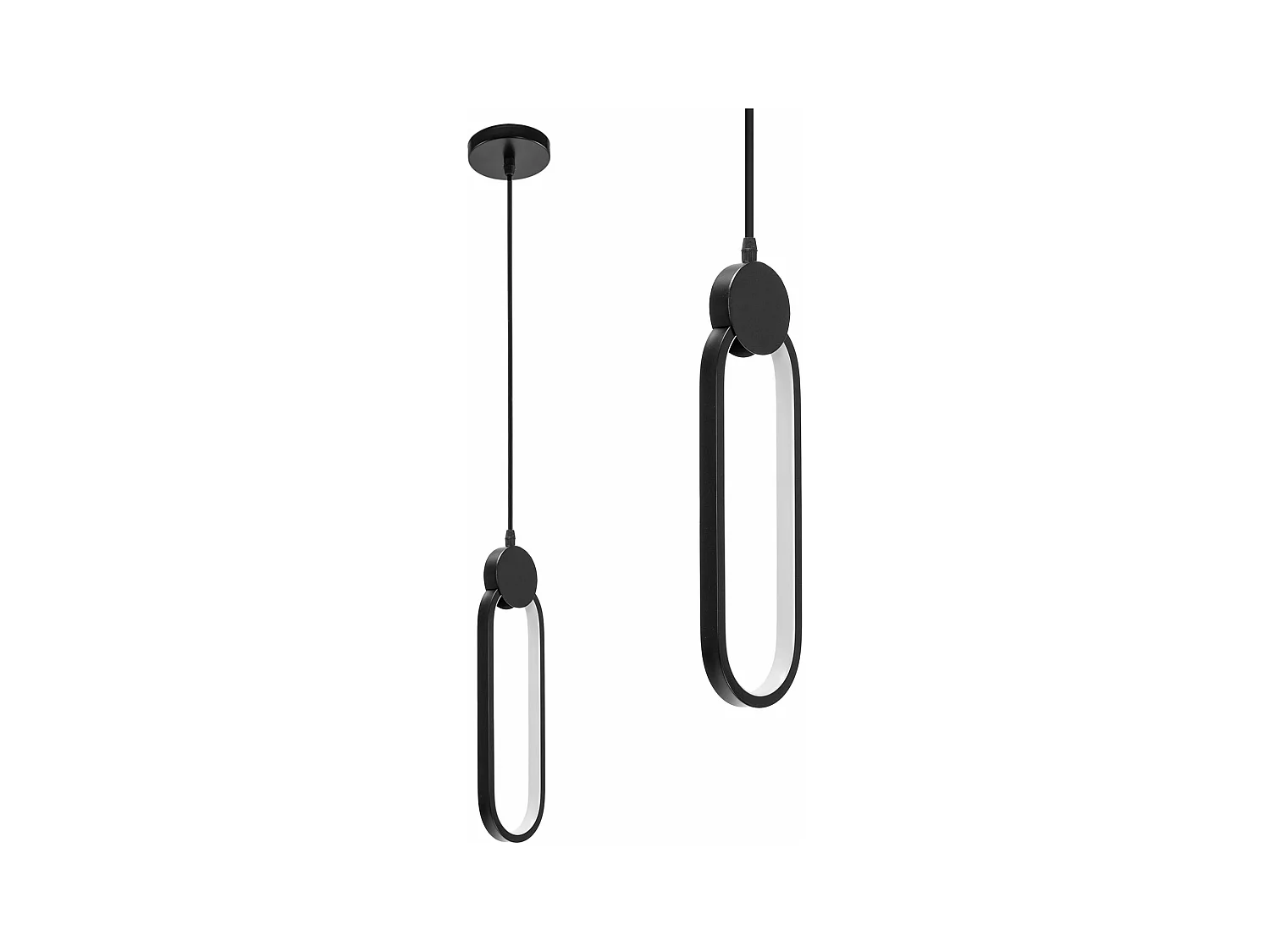 Lampe Suspendue Toolight Led App851-Cp Black