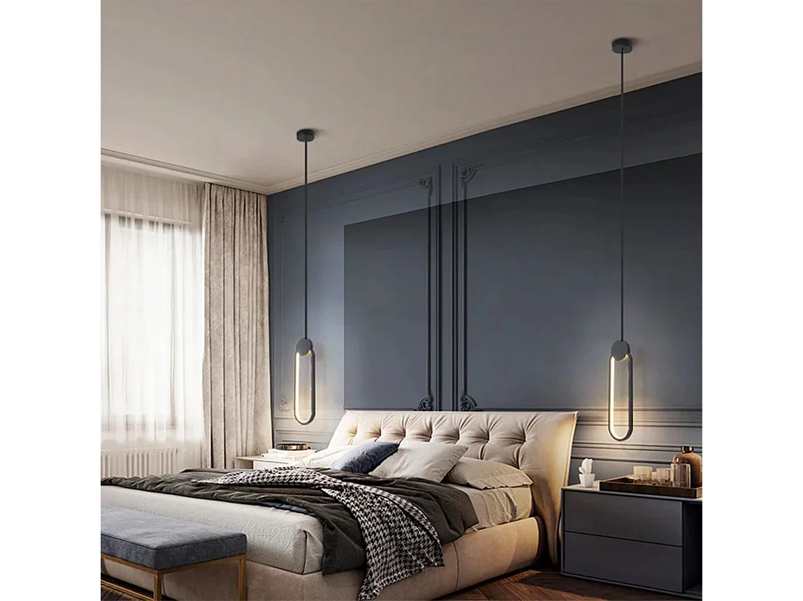 Lampe Suspendue Toolight Led App851-Cp Black