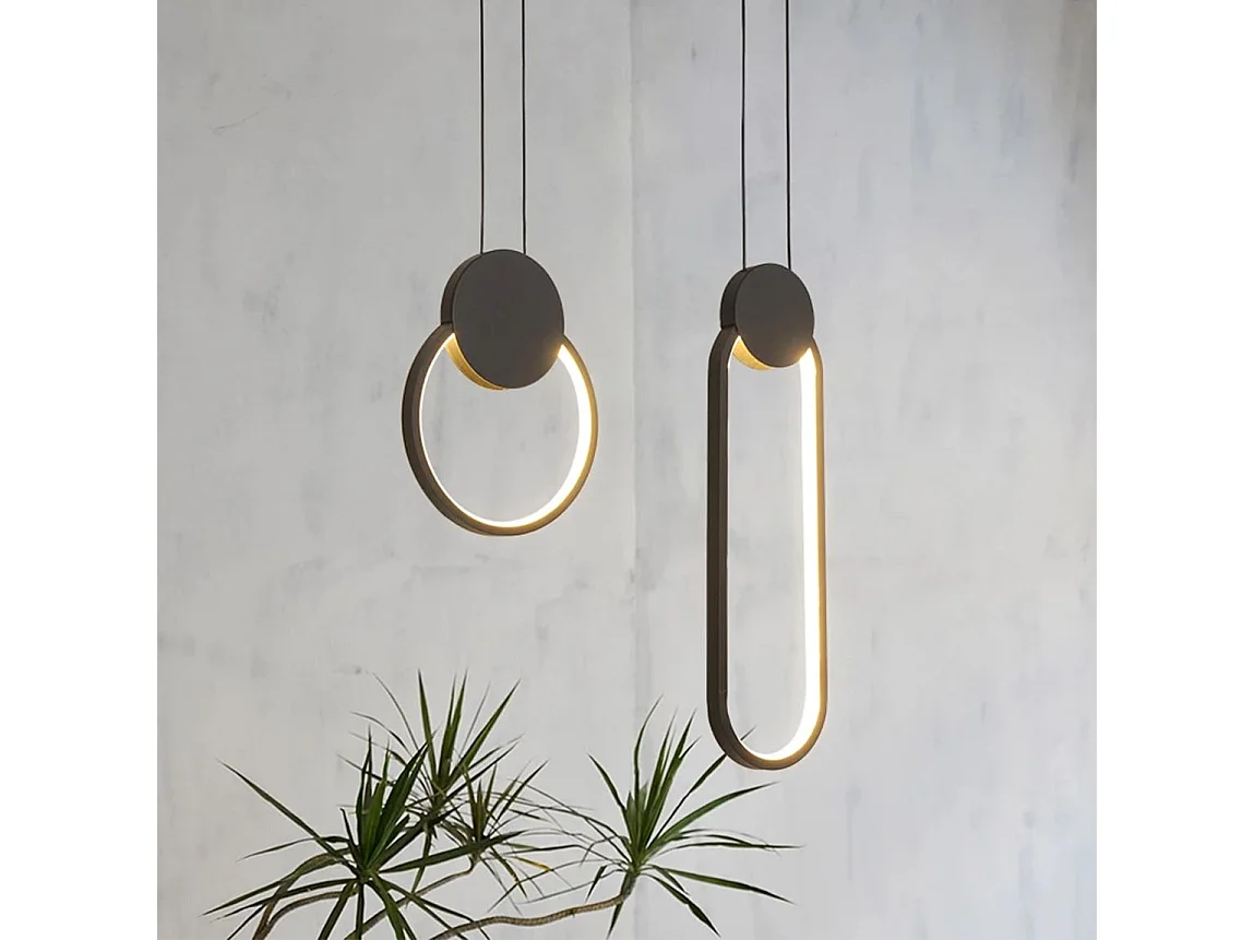 Lampe Suspendue Toolight Led App851-Cp Black