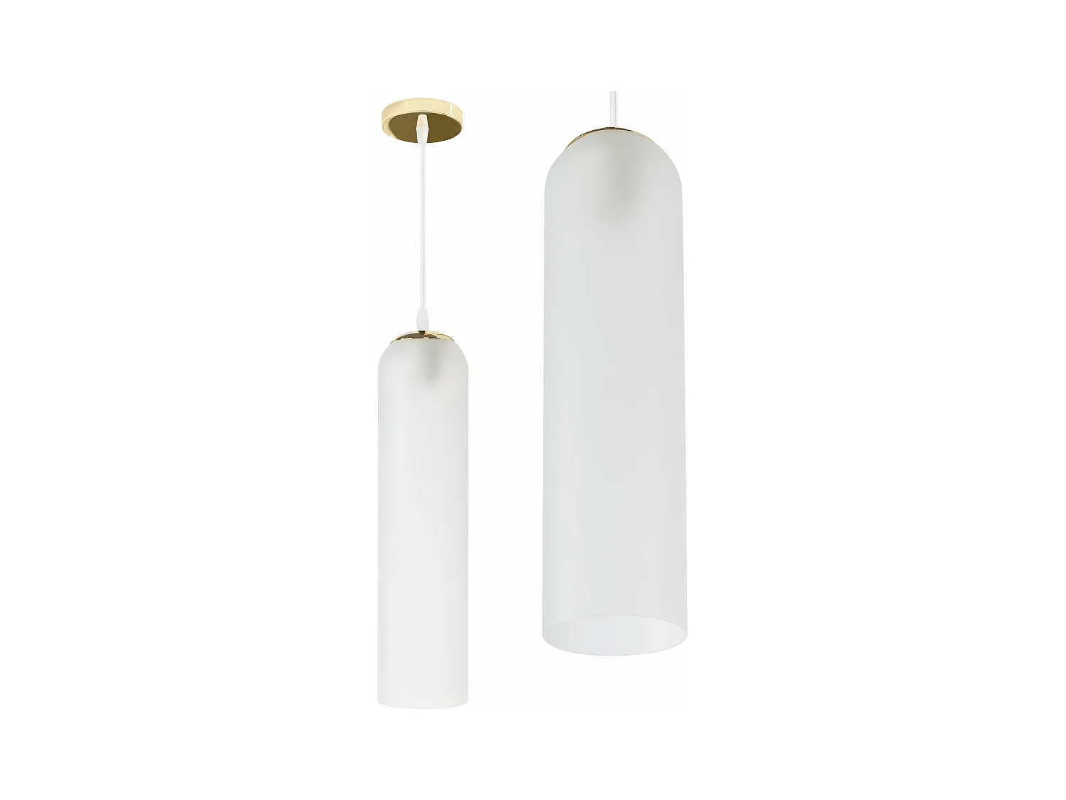 Lampe Suspendue Toolight App665-1Cp Gold White