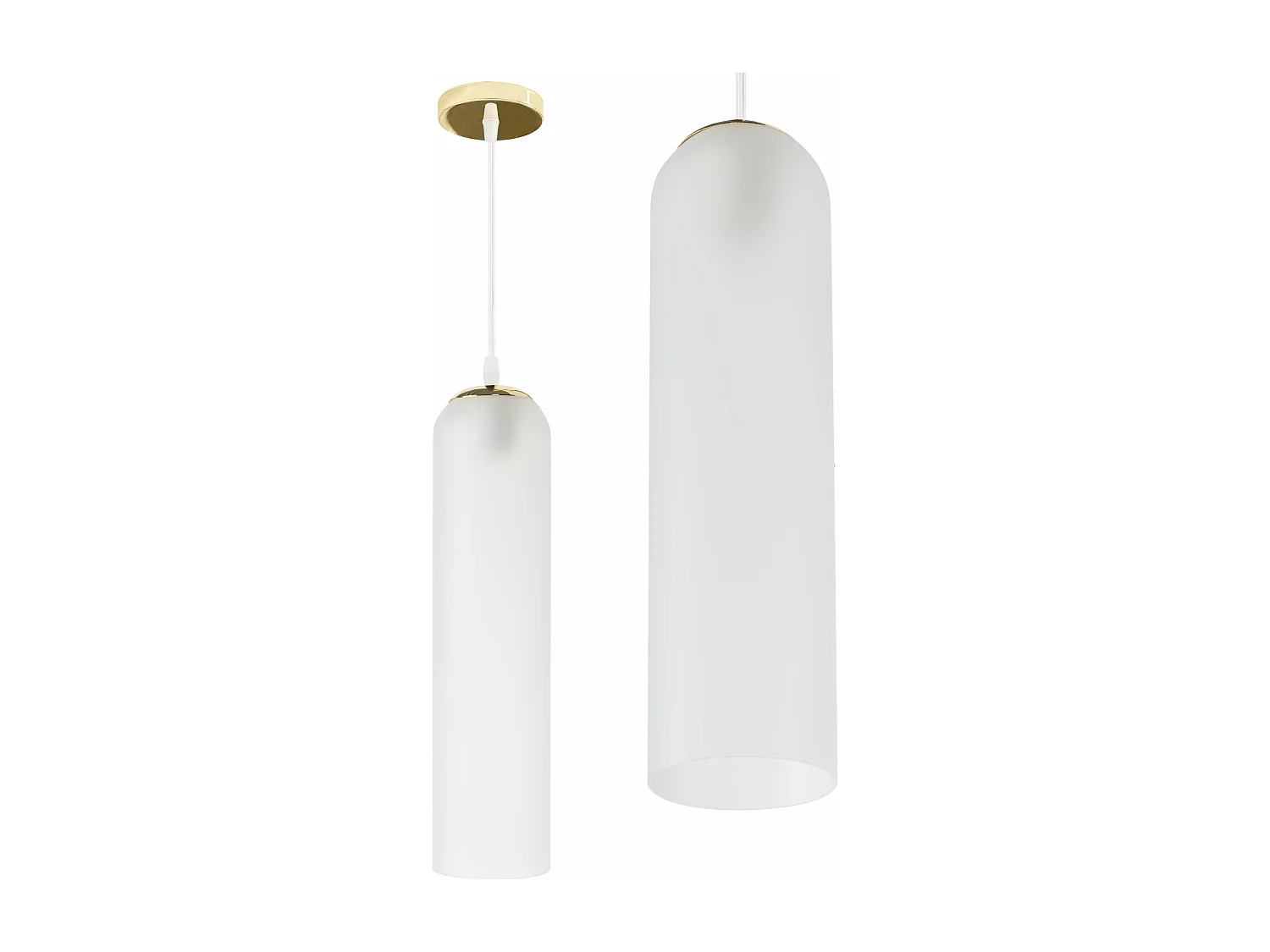 Candeeiro Suspenso Toolight App665-1Cp Gold White