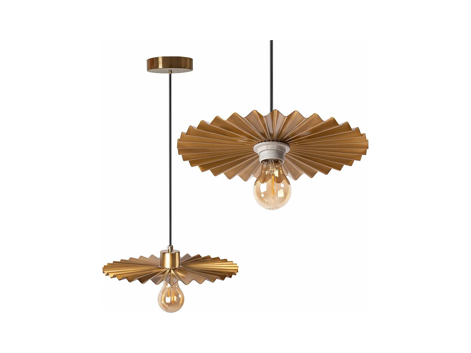 Lampe Suspendue Toolight App1354 30Cm Brush Gold