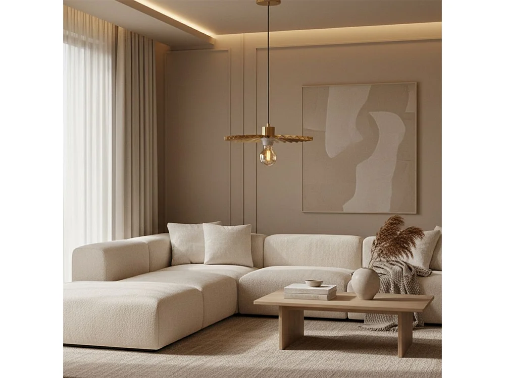 Lampe Suspendue Toolight App1354 30Cm Brush Gold