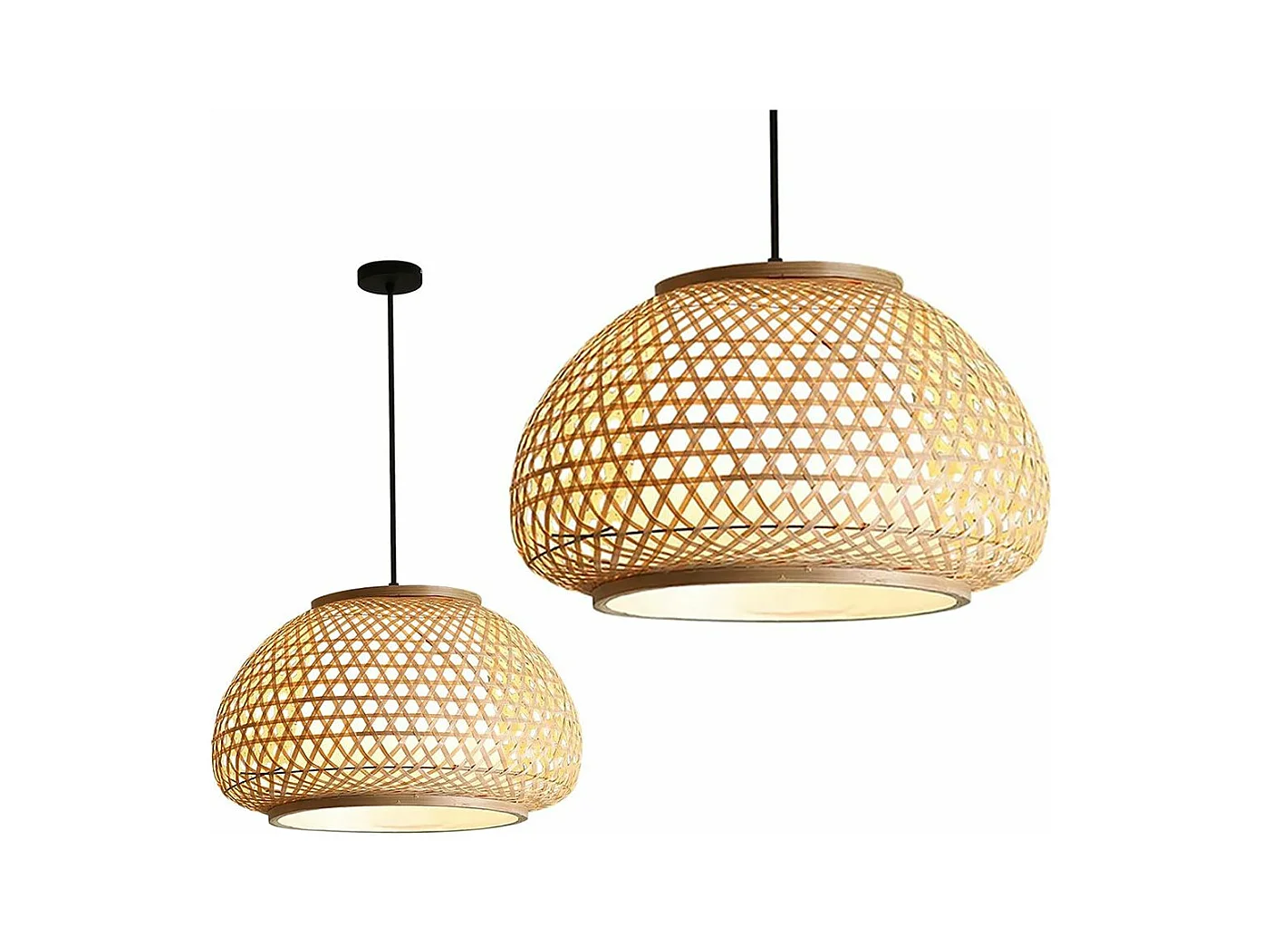 Lampe Suspendue Toolight App1648-1Cp 35Cm Brown