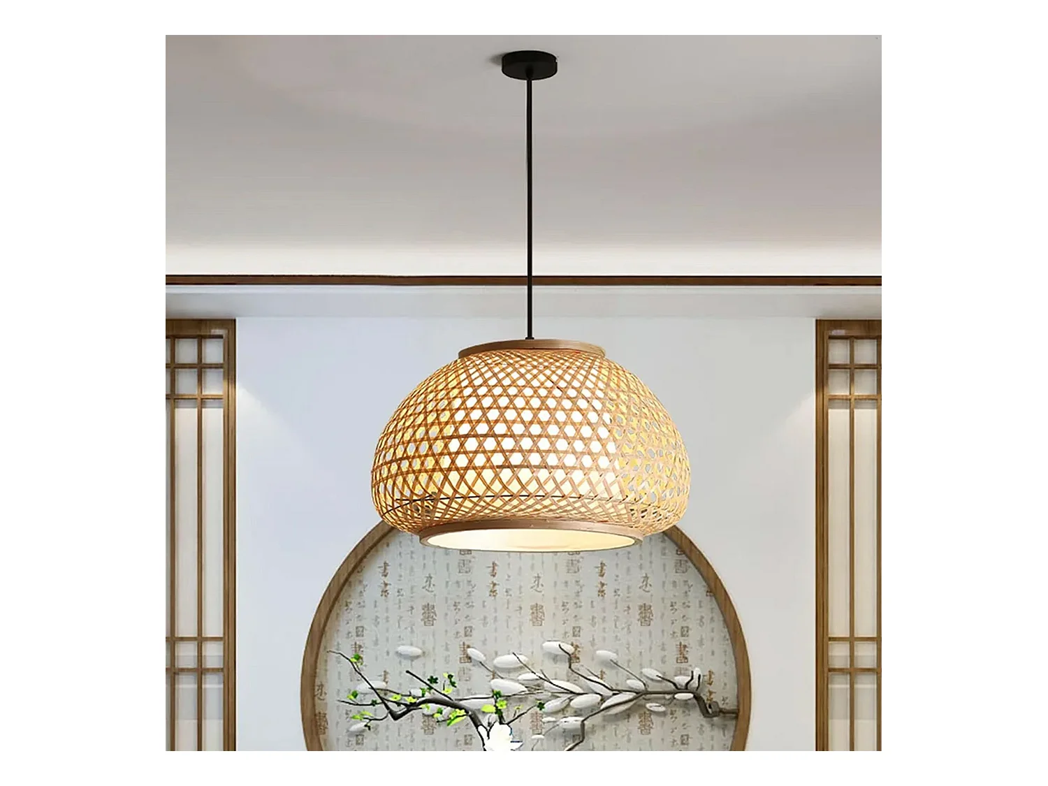 Lampe Suspendue Toolight App1648-1Cp 35Cm Brown