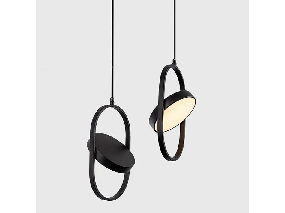 Lampe Suspendue Toolight Ledapp1554-Cp Black