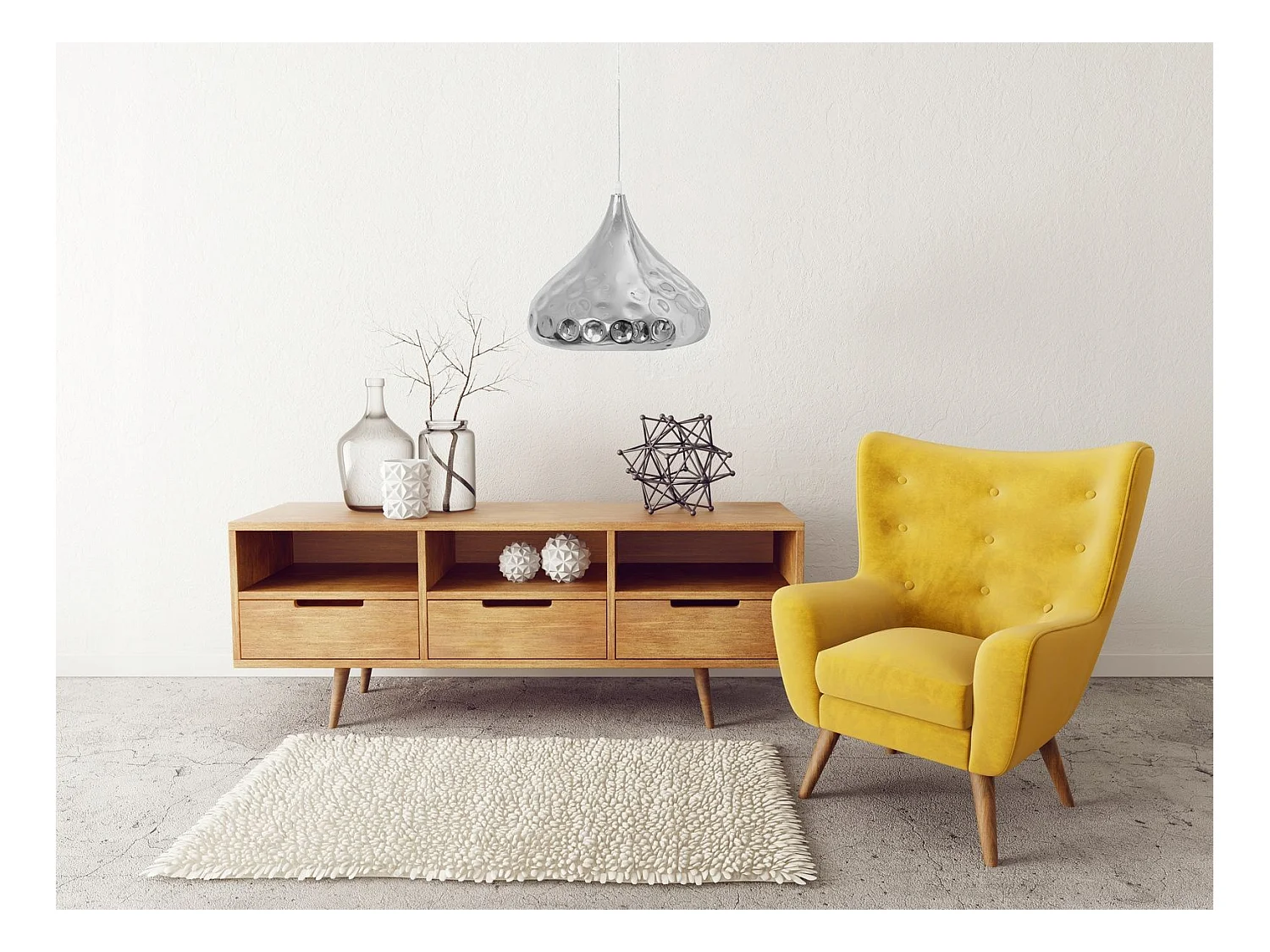 Hanglamp Toolight App272-1Cp Grey