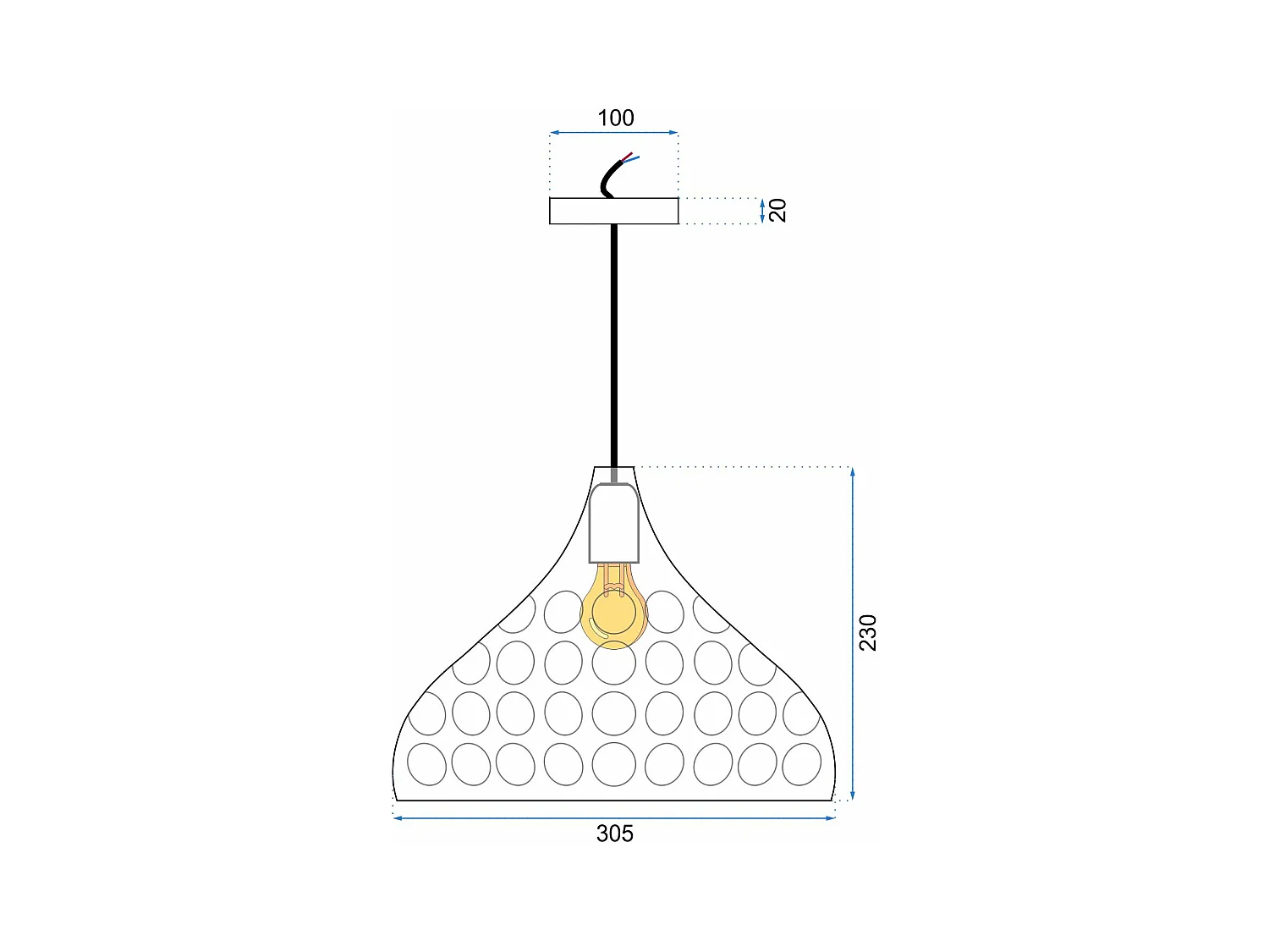 Hanglamp Toolight App272-1Cp Grey