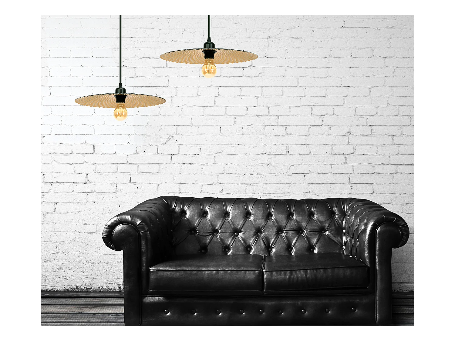 Lampada Toolight App1290-1Cp Brush Gold