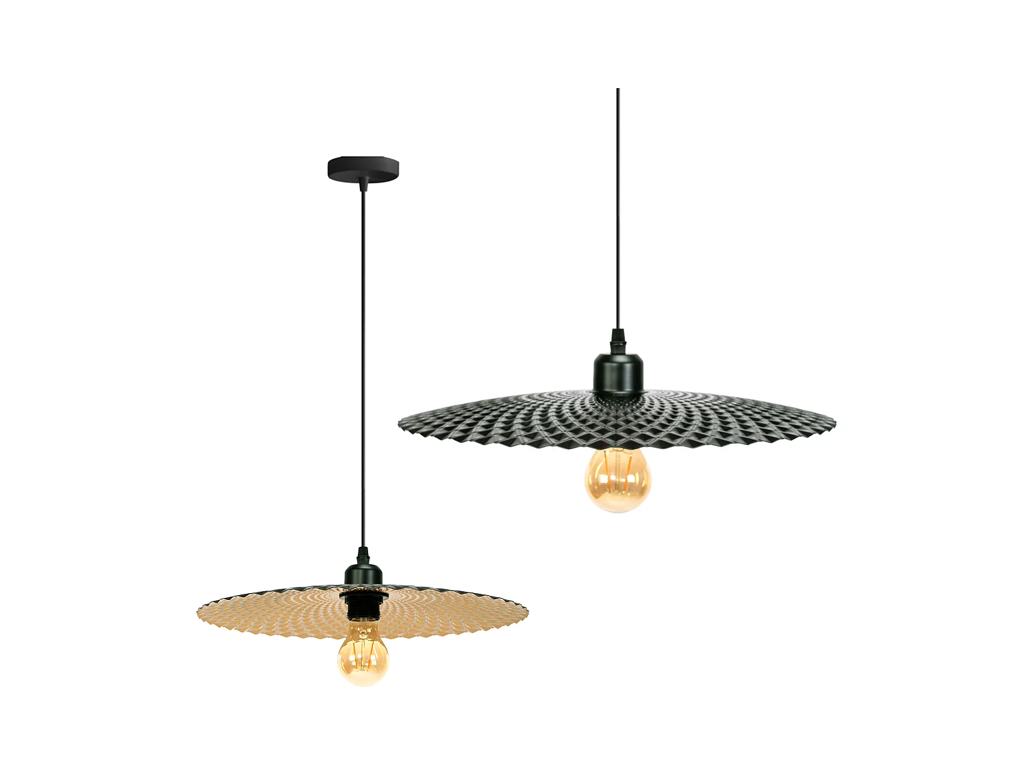 Lampe Suspendue Toolight App1290-1Cp Brush Gold