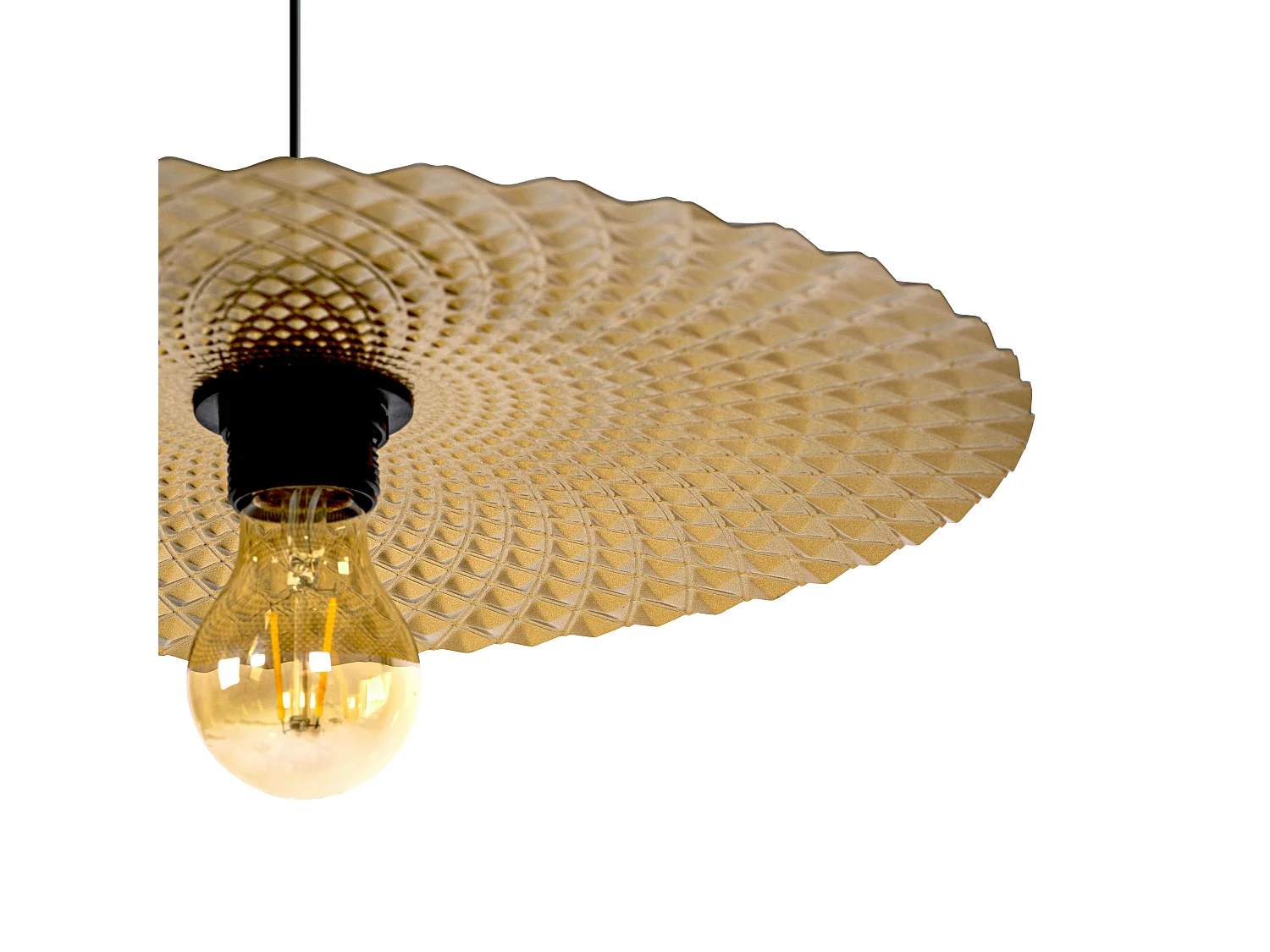 Lampe Suspendue Toolight App1290-1Cp Brush Gold