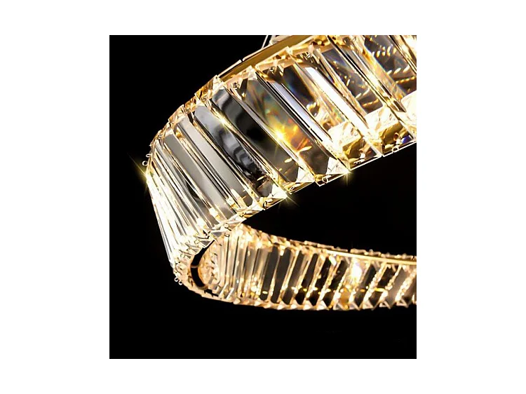 Lampada Toolight App1202-Cp Cristal 80Cm Gold