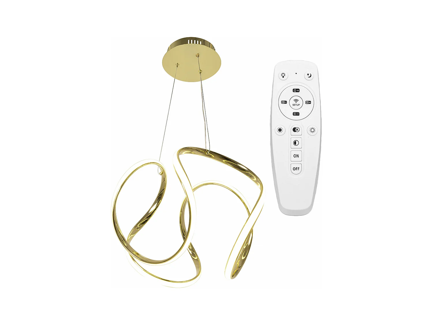 Lampe Suspendue Toolight App386-Cp Gold