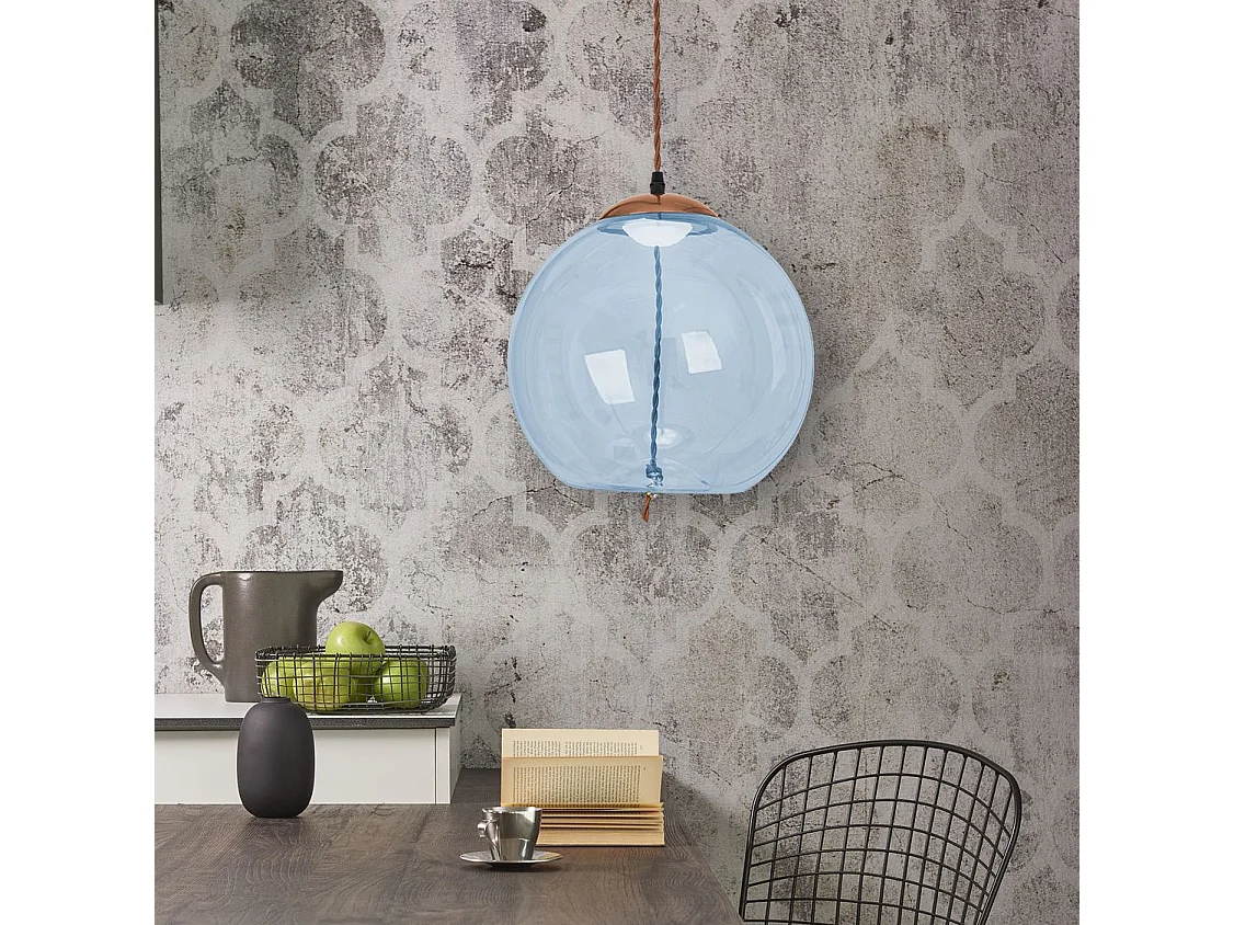 Lampe Suspendue Toolight Led App445-Cp Blue