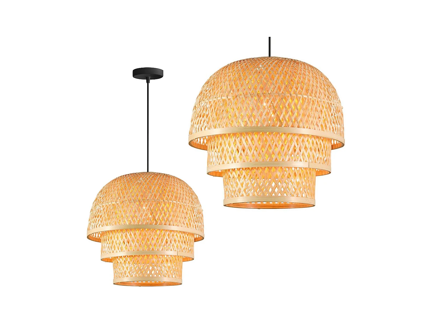 Lampe Suspendue Toolight App1629-1Cp Brown