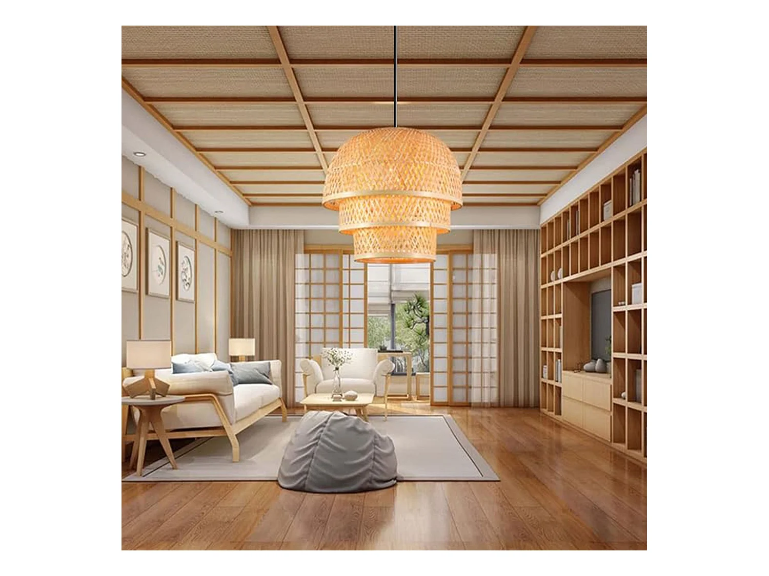 Lampe Suspendue Toolight App1629-1Cp Brown