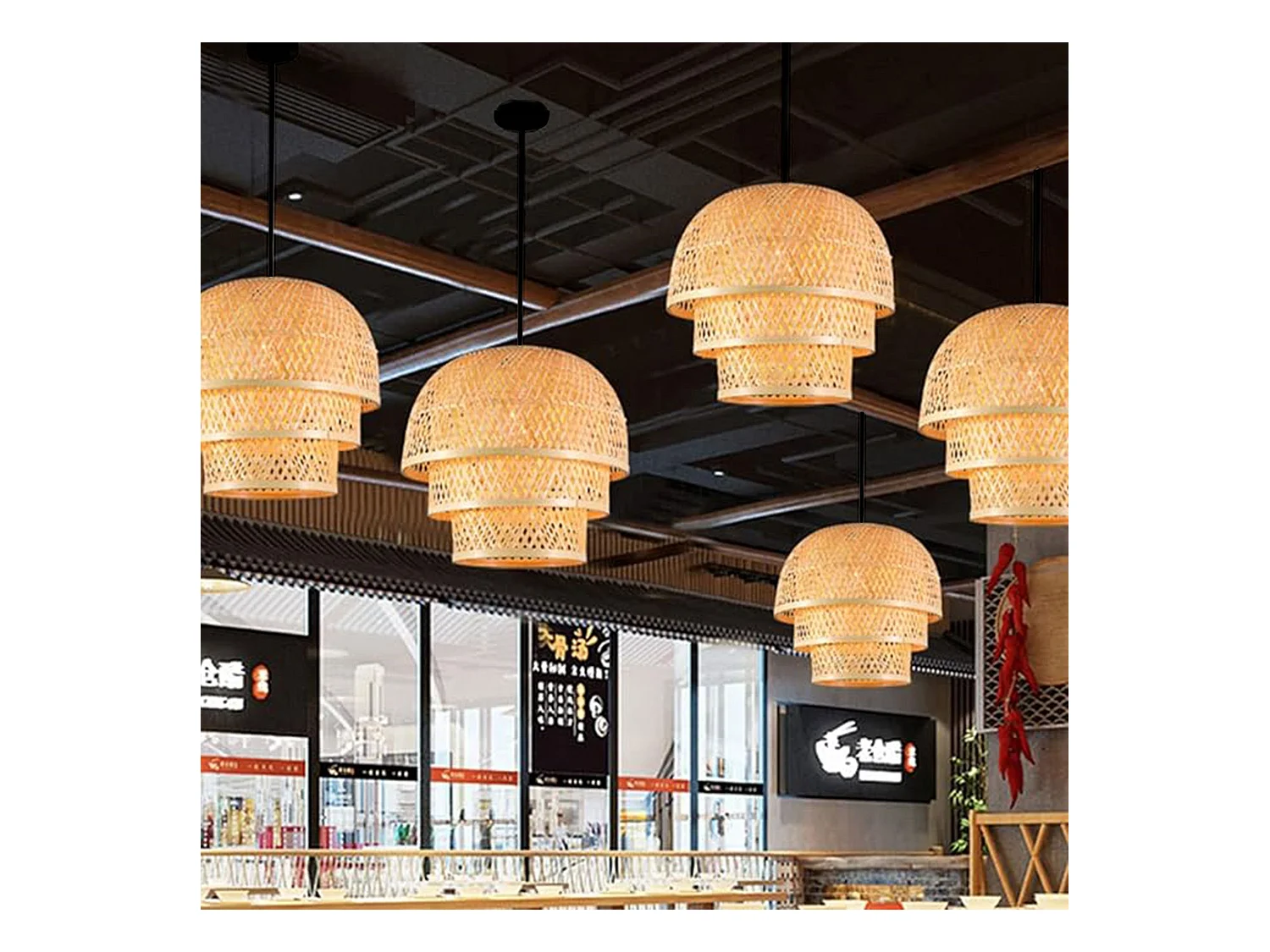 Lampe Suspendue Toolight App1629-1Cp Brown