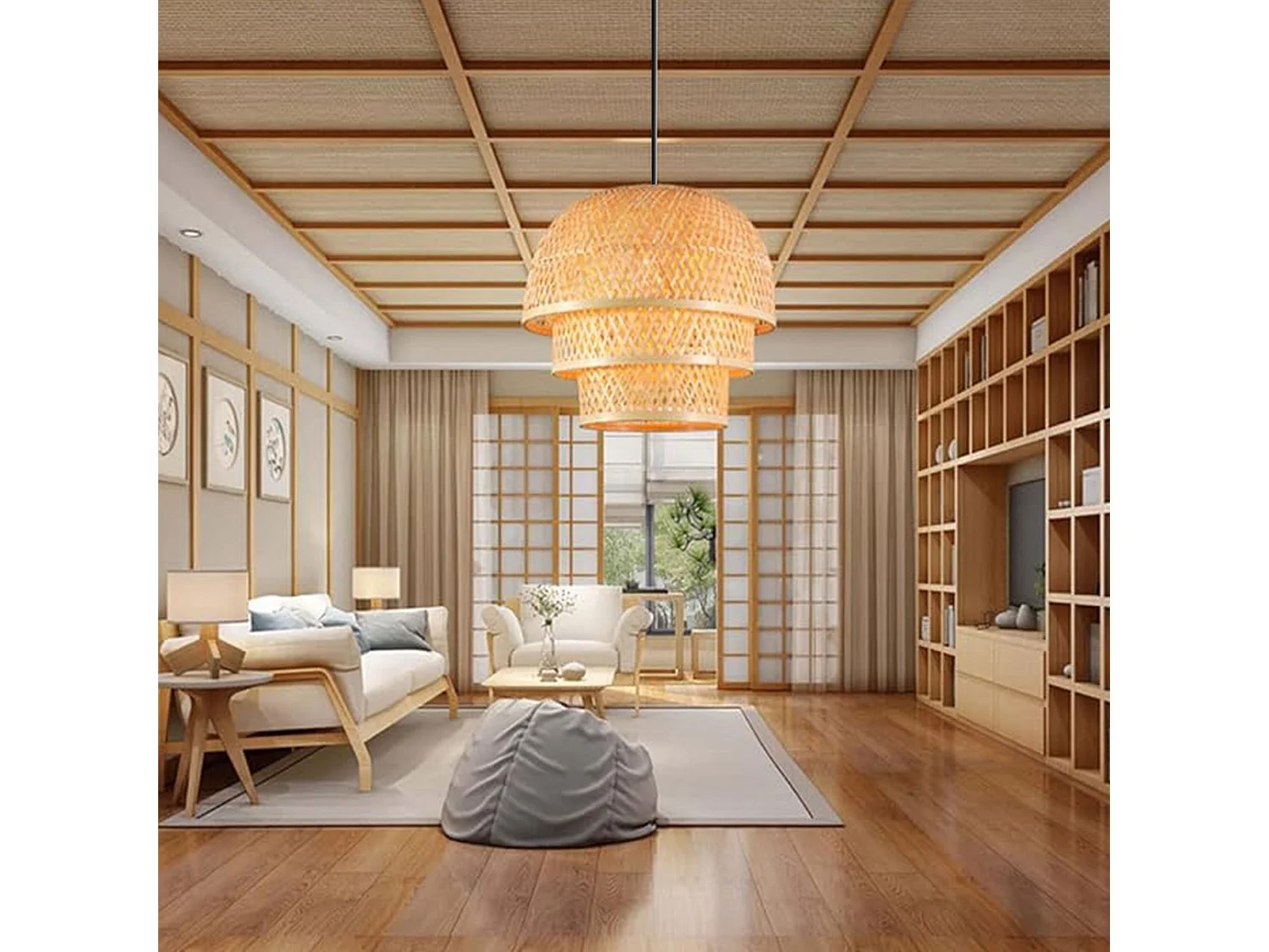 Lampe Suspendue Toolight App1629-1Cp Brown