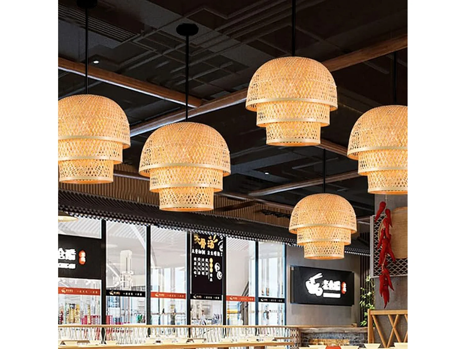 Lampe Suspendue Toolight App1629-1Cp Brown