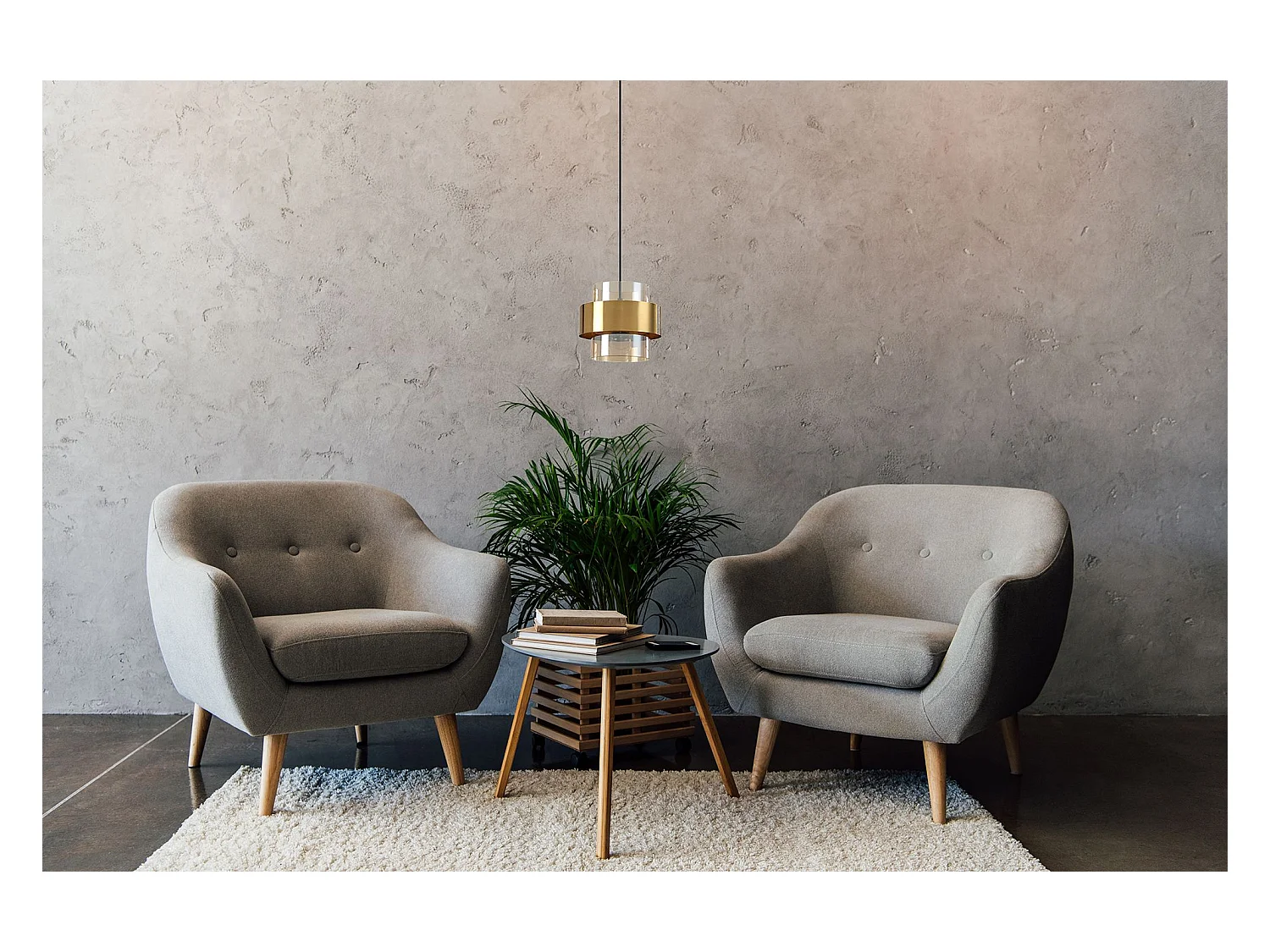 Hanglamp Toolight App1236-1Cp Gold