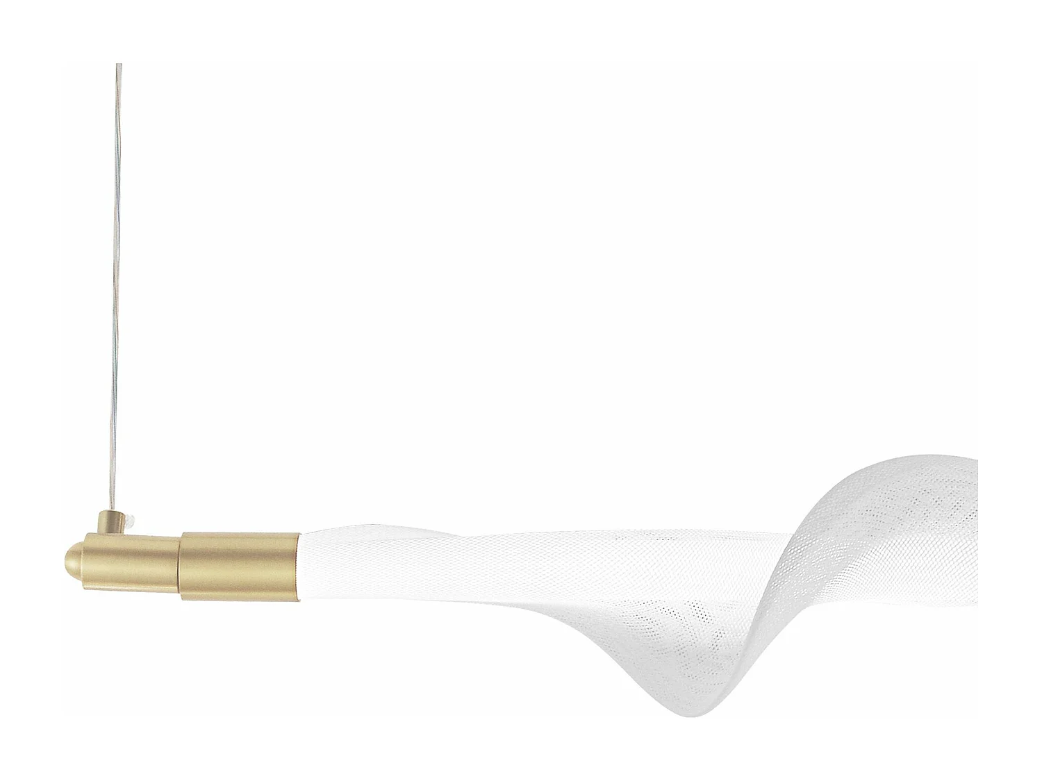 Lampe Suspendue Toolight Led G011-Cp Line White Gold