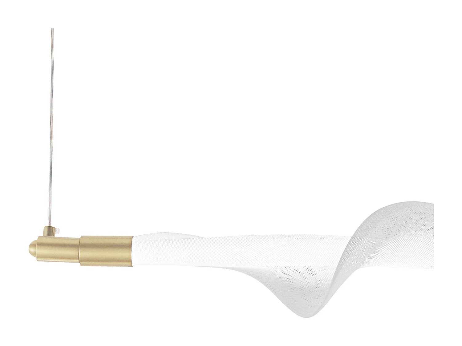 Lampe Suspendue Toolight Led G011-Cp Line White Gold