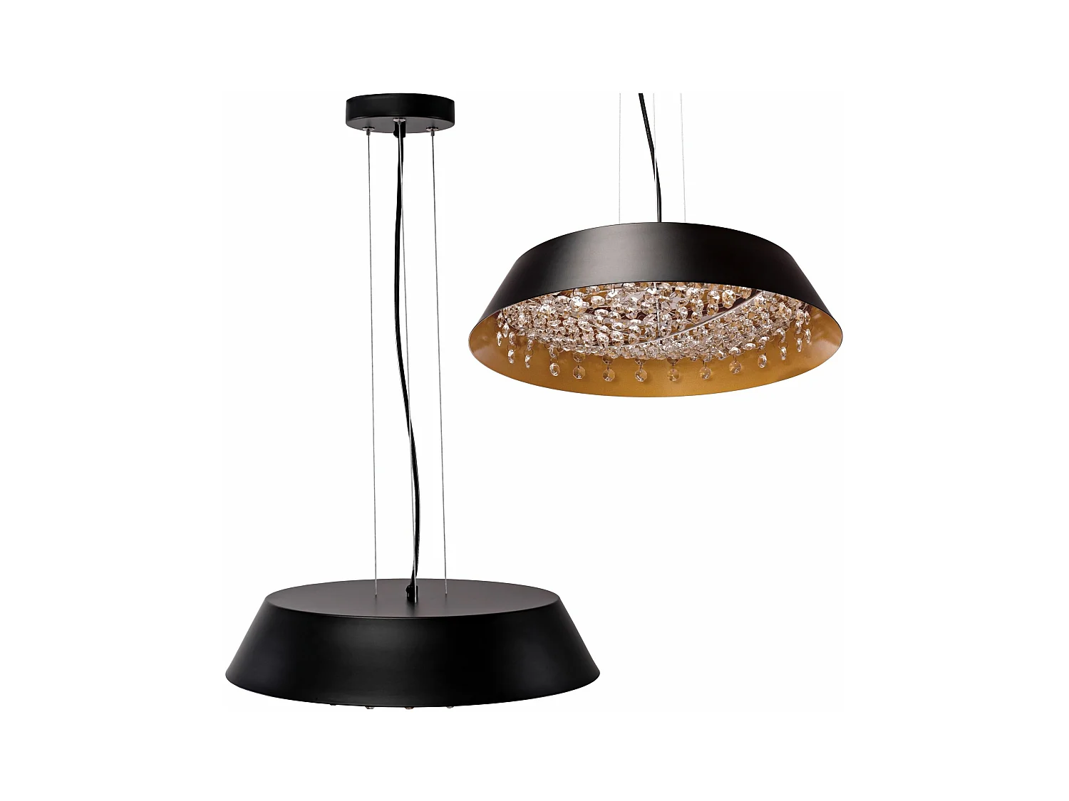Lampe Suspendue Toolight App1028-Cp Black