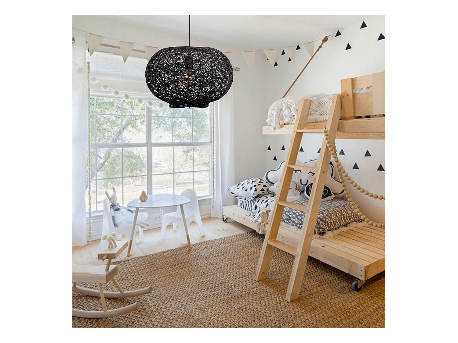 Lampe Suspendue Toolight App1321-1Cp Black