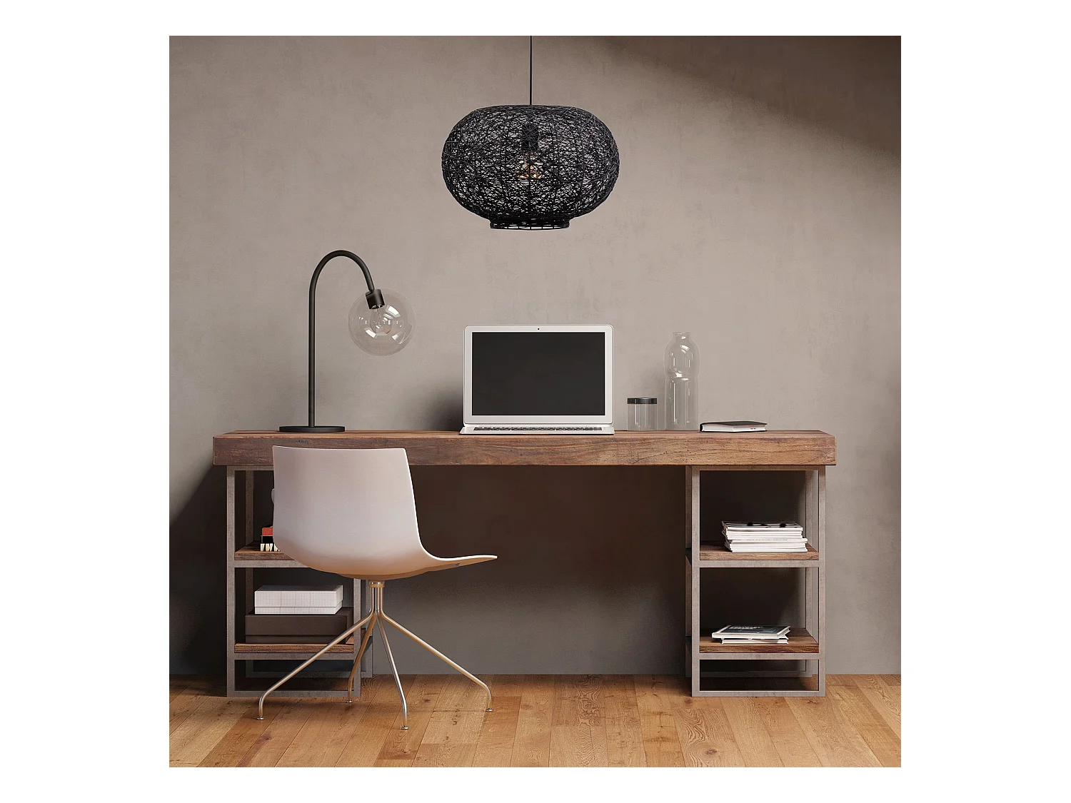 Lampe Suspendue Toolight App1321-1Cp Black