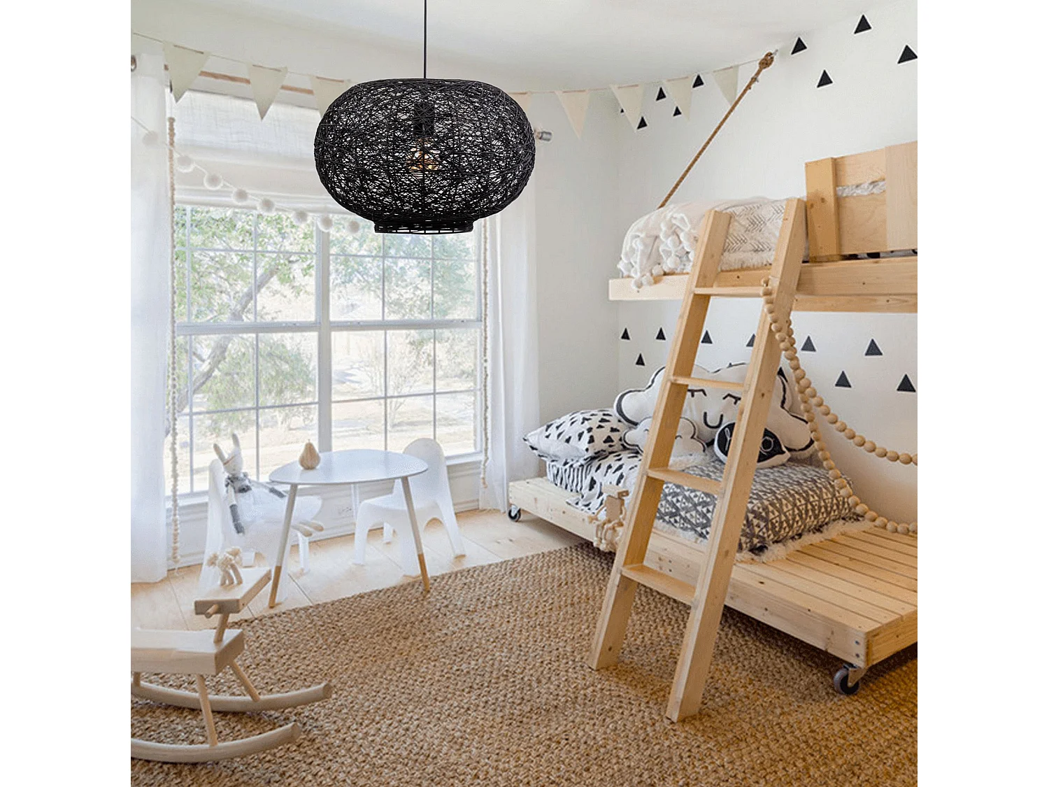 Lampe Suspendue Toolight App1321-1Cp Black