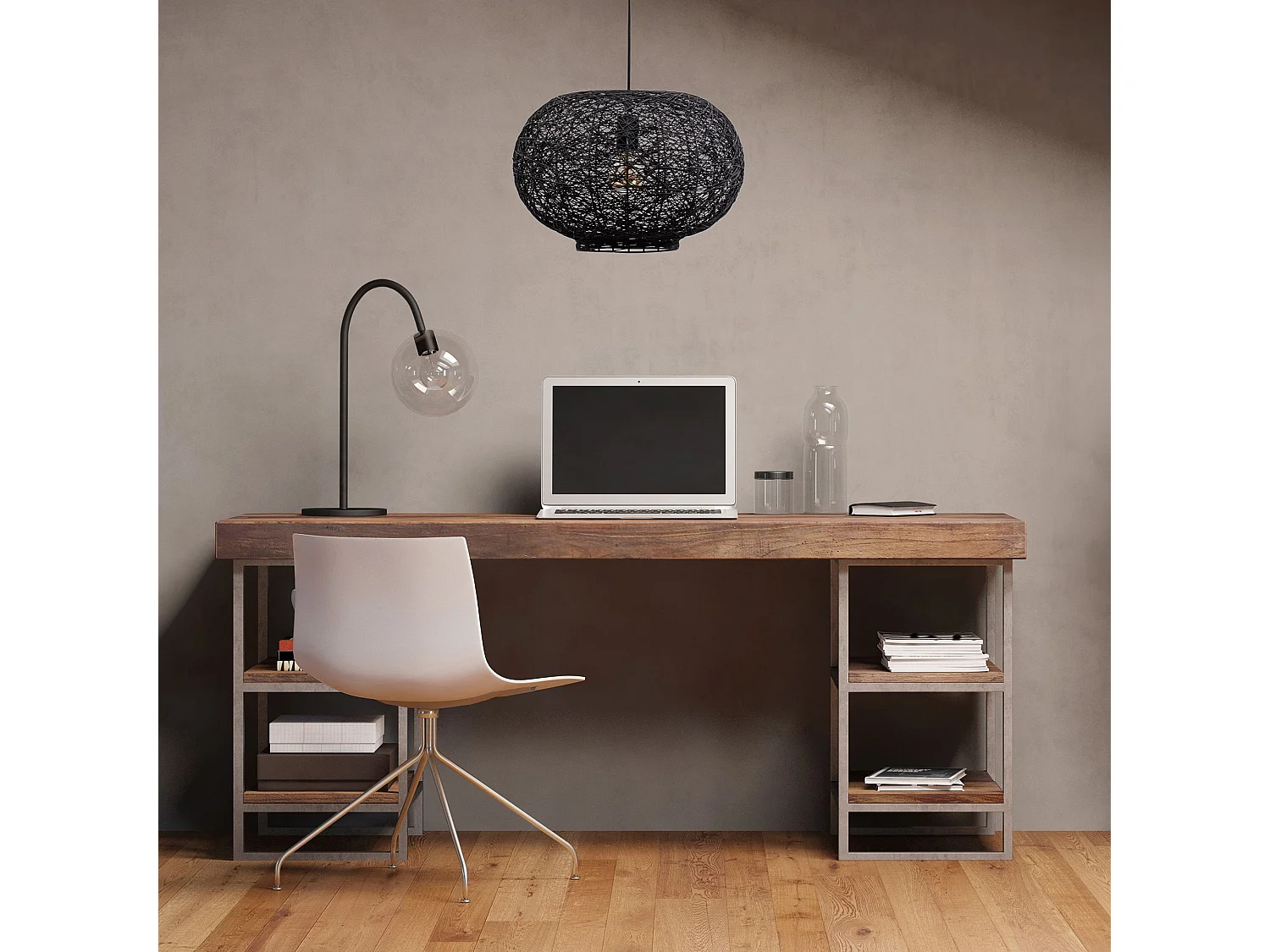 Lampe Suspendue Toolight App1321-1Cp Black