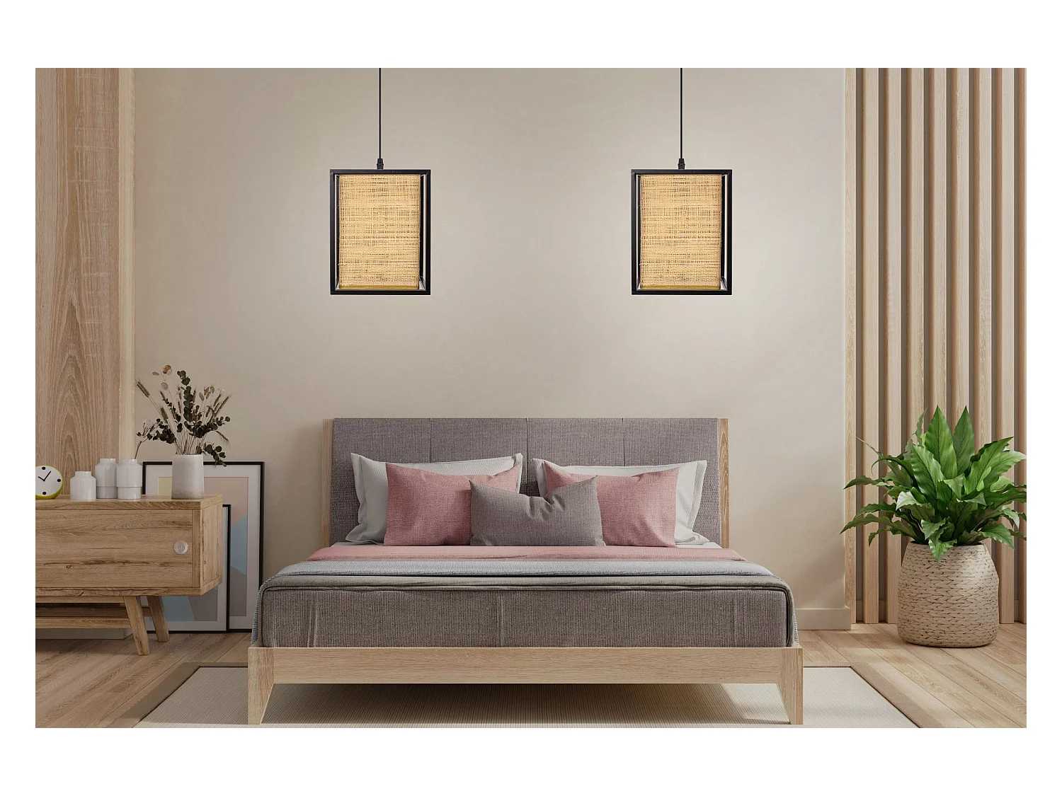 Lampe Suspendue Toolight App1285-1Cp Brown