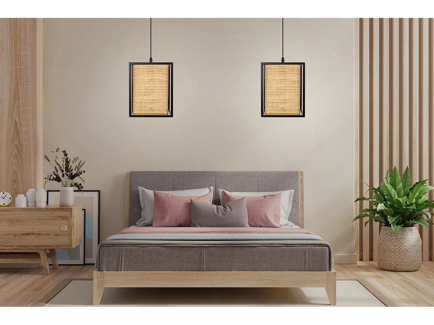 Toolight pendant ceiling lamp APP1285-1CP Brown