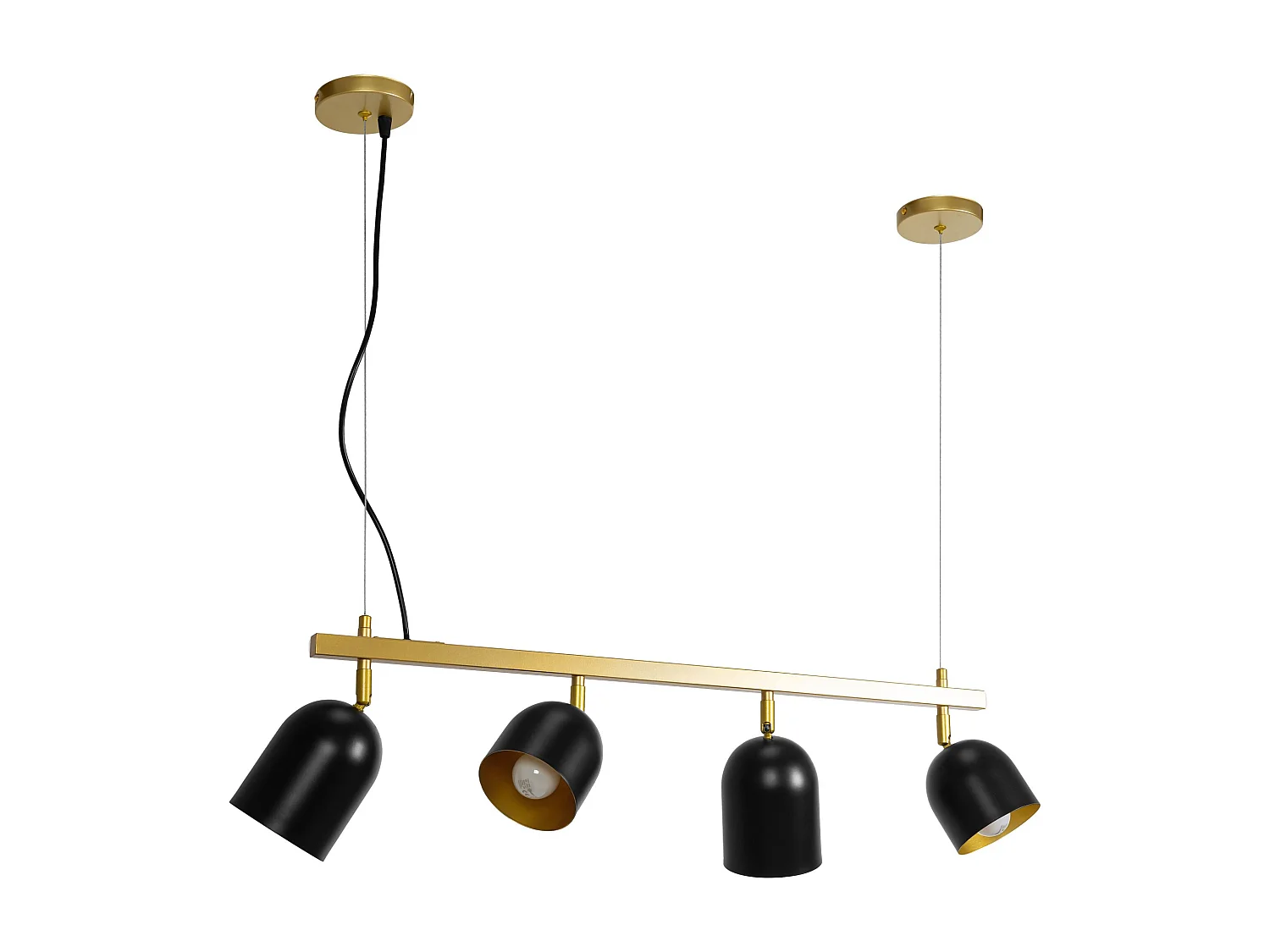 Hanglamp Toolight App1031-4Cp Black