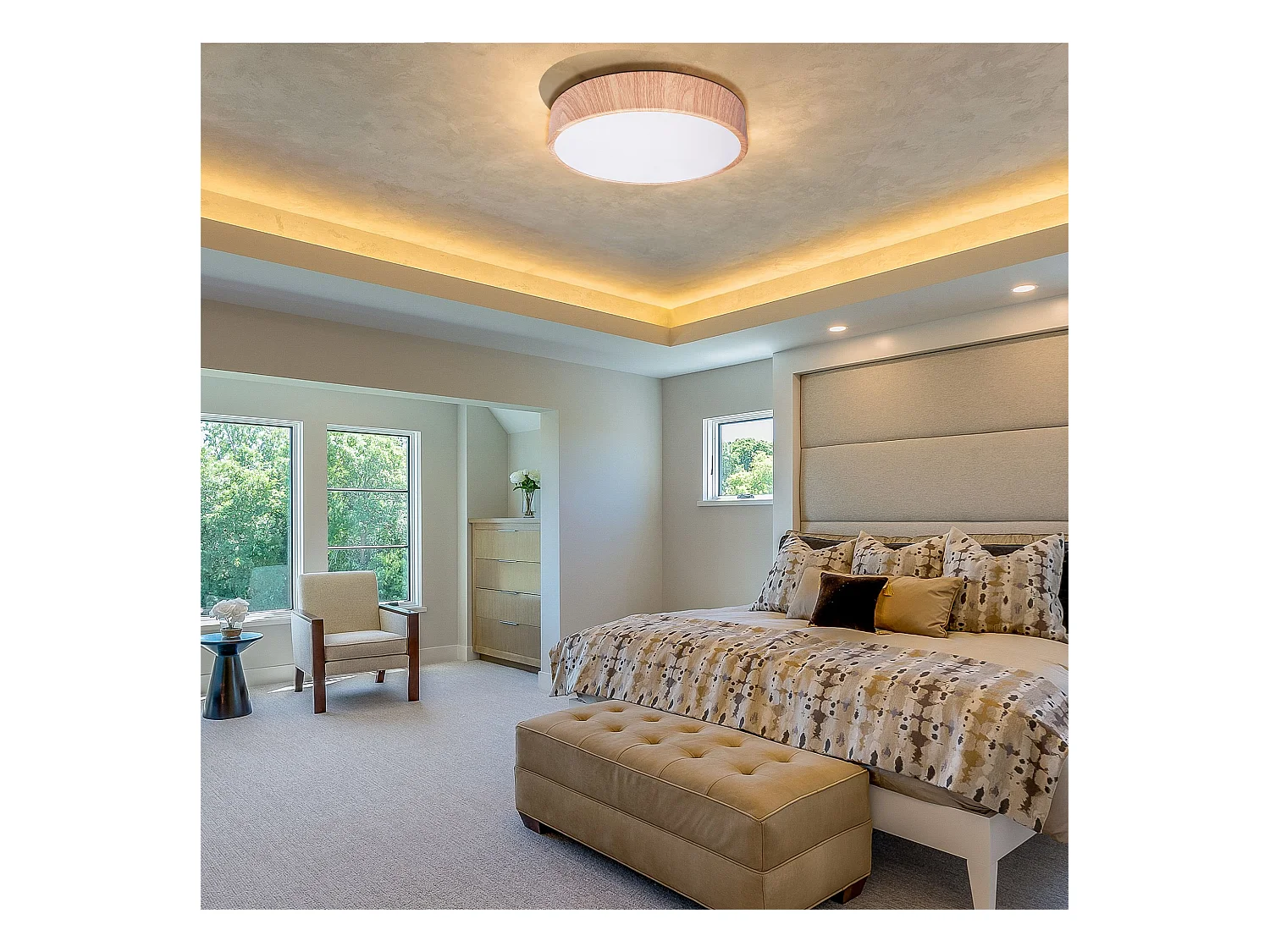 Lampe Suspendue Toolight App1404-C 30Cm Beige