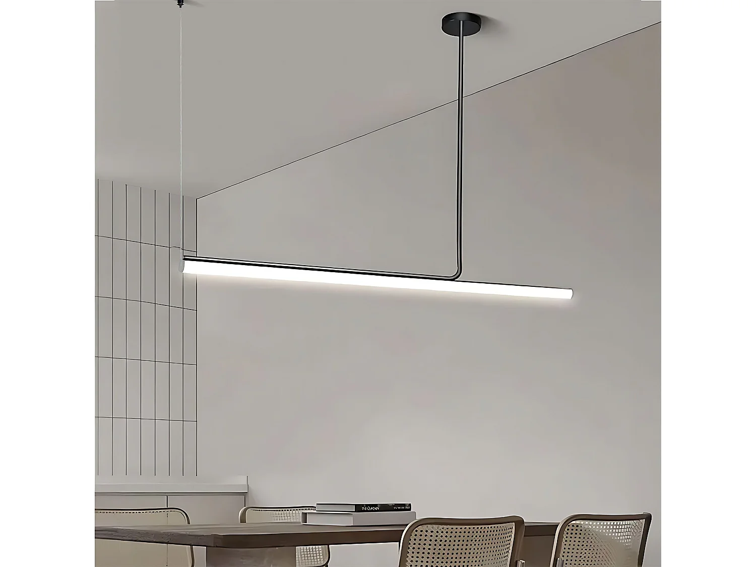 Hanglamp Toolight Led App1660-Cp 140Cm Black