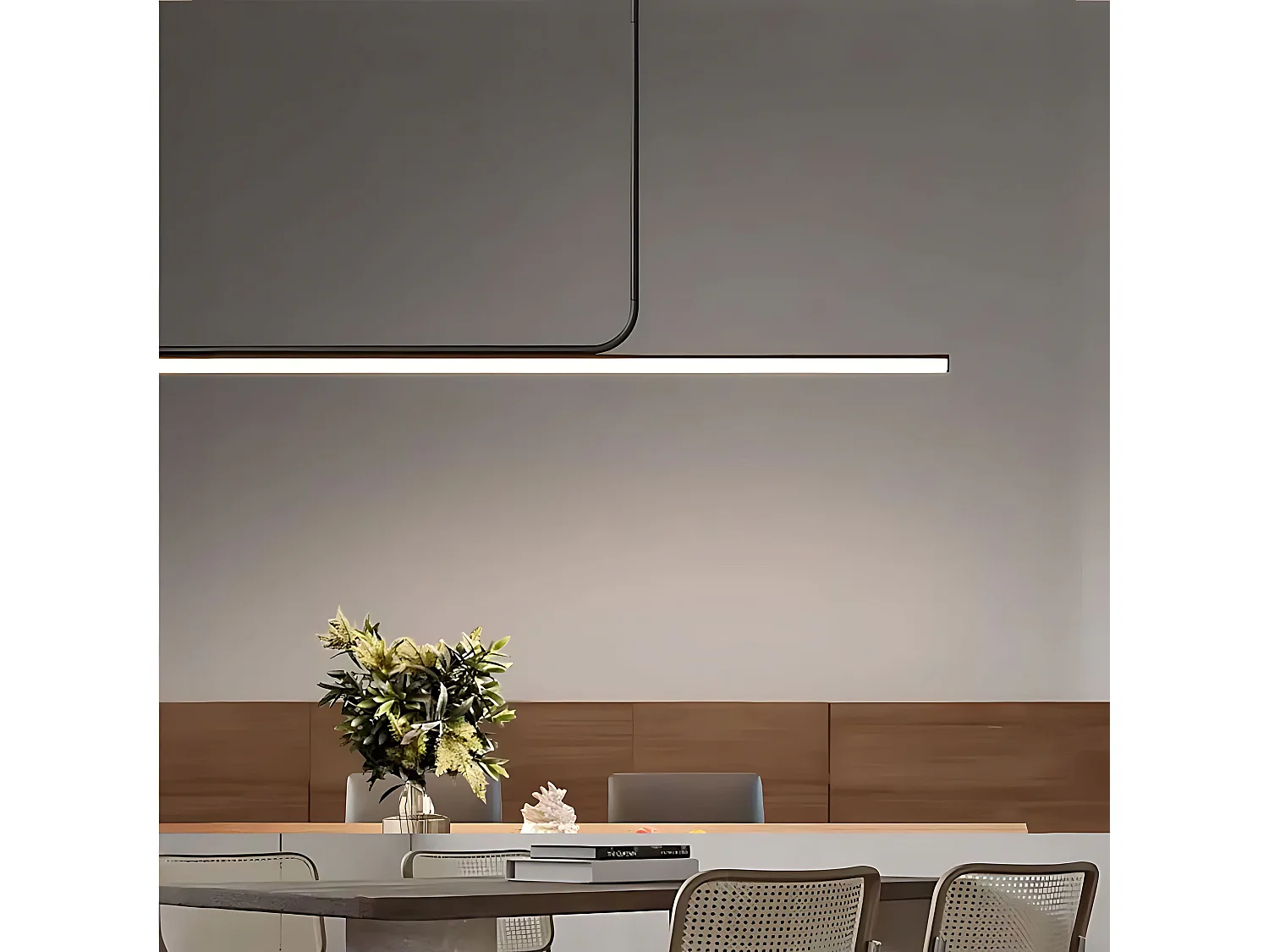 Hanglamp Toolight Led App1660-Cp 140Cm Black