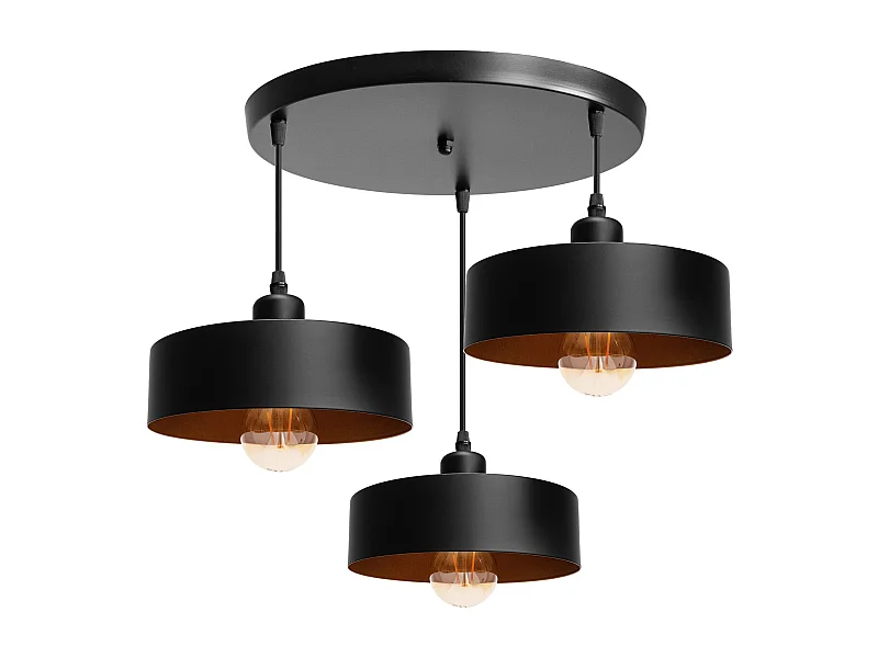 Hängelampe Toolight App1334-3Cp Black