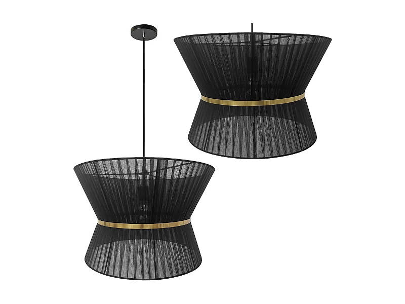 Lampe Suspendue Toolight App1503-1Cp Black