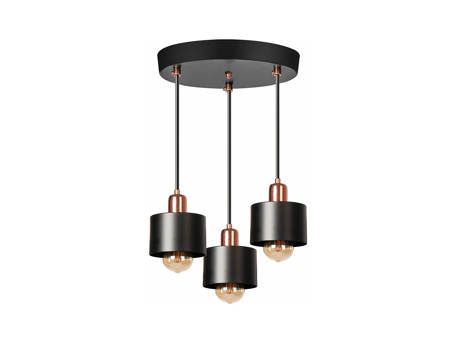 Lampe Suspendue Toolight App003-3Cpr Cali Black