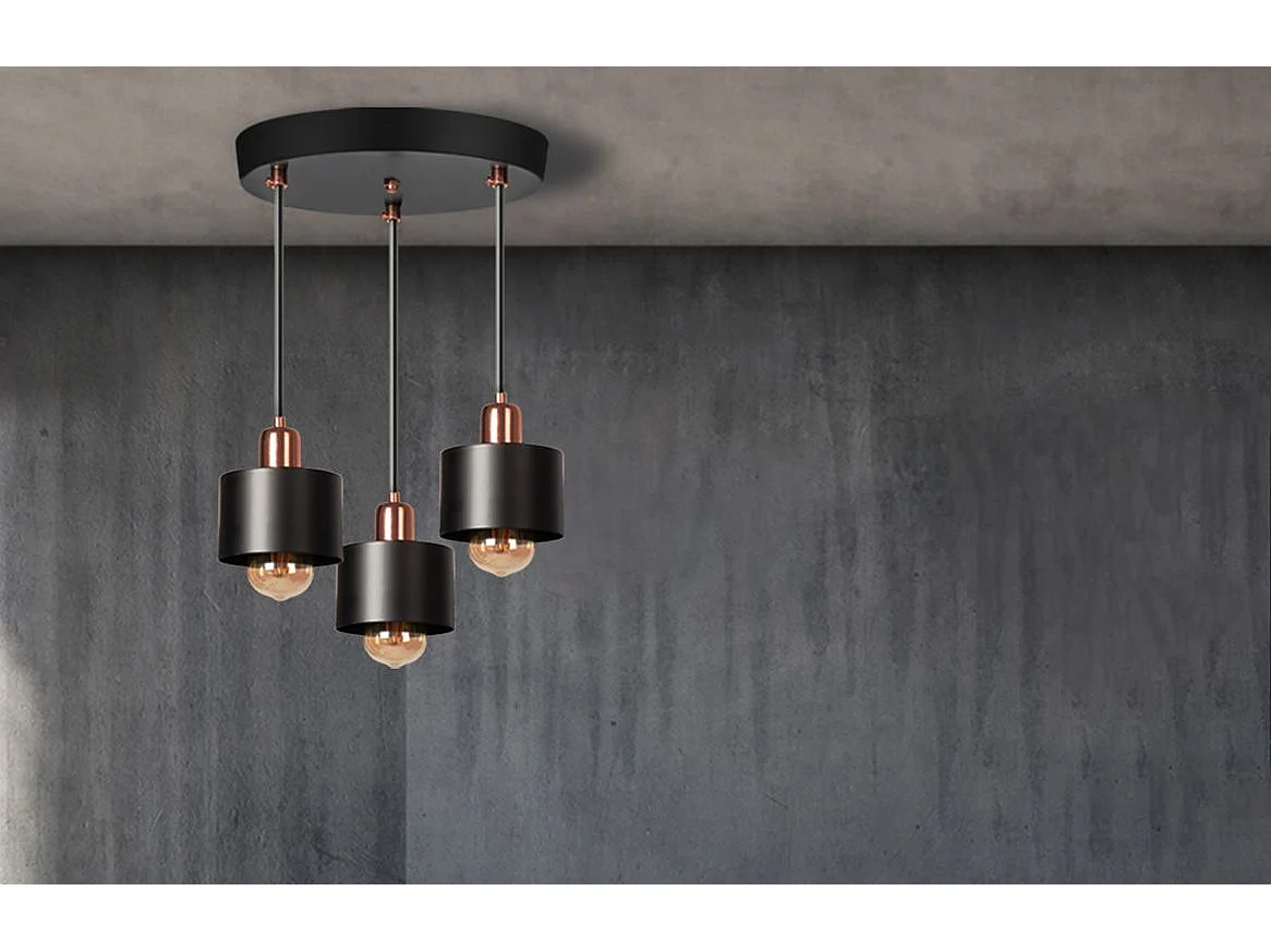 Lampe Suspendue Toolight App003-3Cpr Cali Black