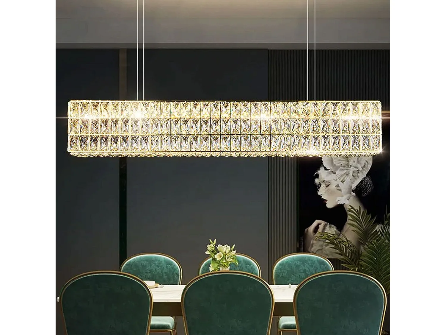 Hanglamp Toolight Led App1566-Cp Gold