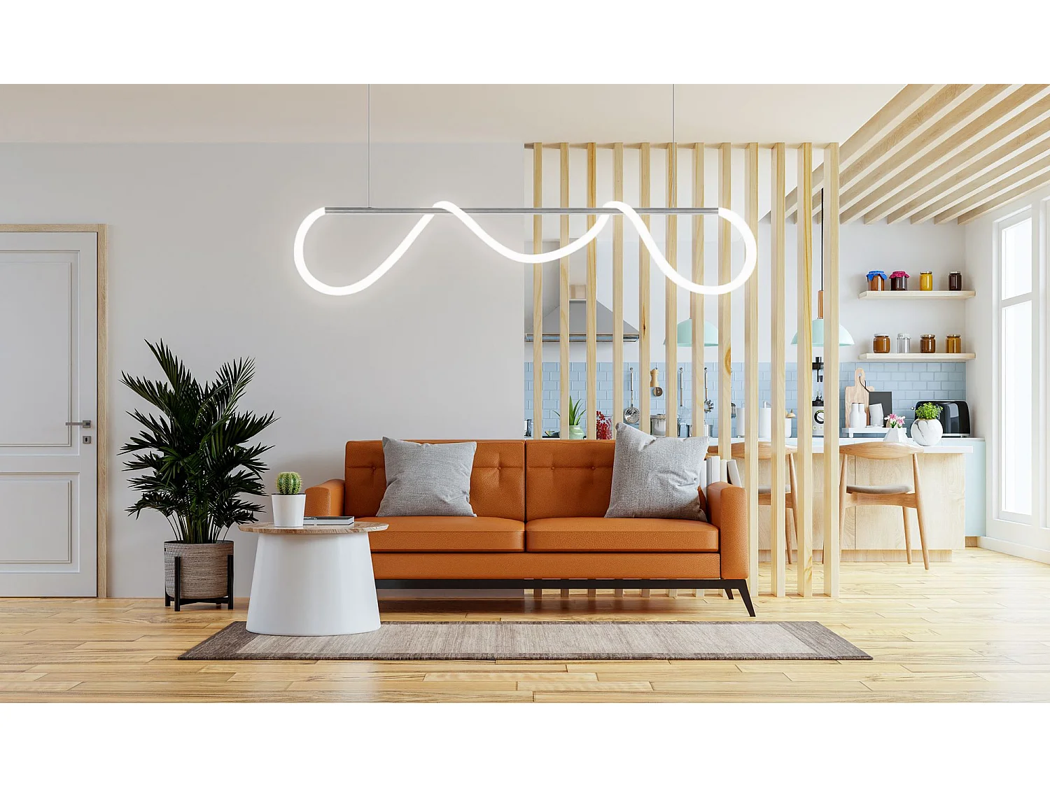 Hanglamp Toolight Led App855-Cp Long Chrome